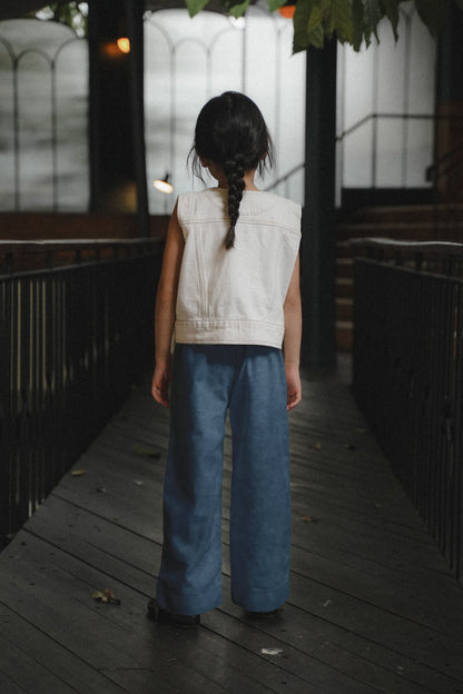 MINI CALLUM PANTS IN CLASSIC BLUE