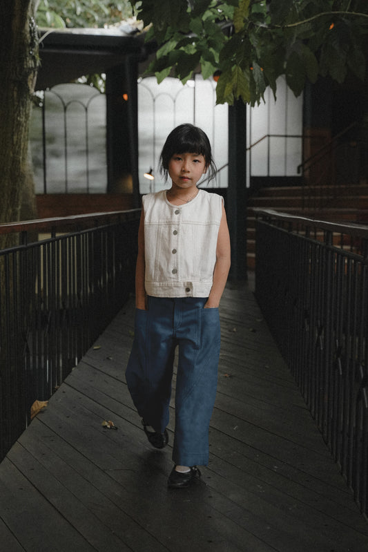 MINI CALLUM PANTS IN CLASSIC BLUE
