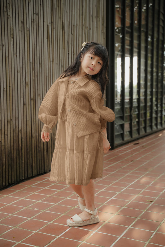 SET - MINI HAEIN JIWOON CHESTNUT