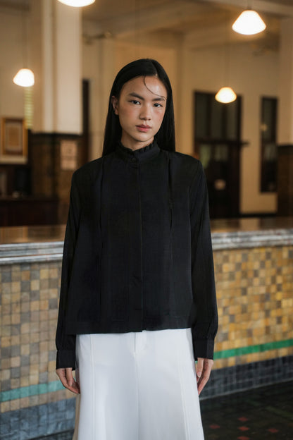 MANONA TOP IN BLACKSWAN