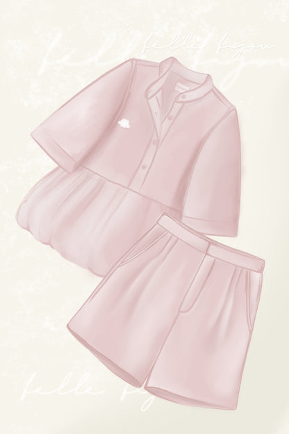 BIJOU PANT IN COTTON CANDY