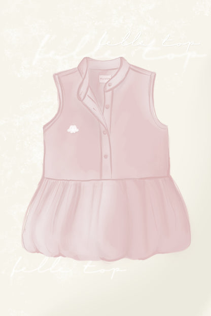 BELLE TOP IN COTTON CANDY