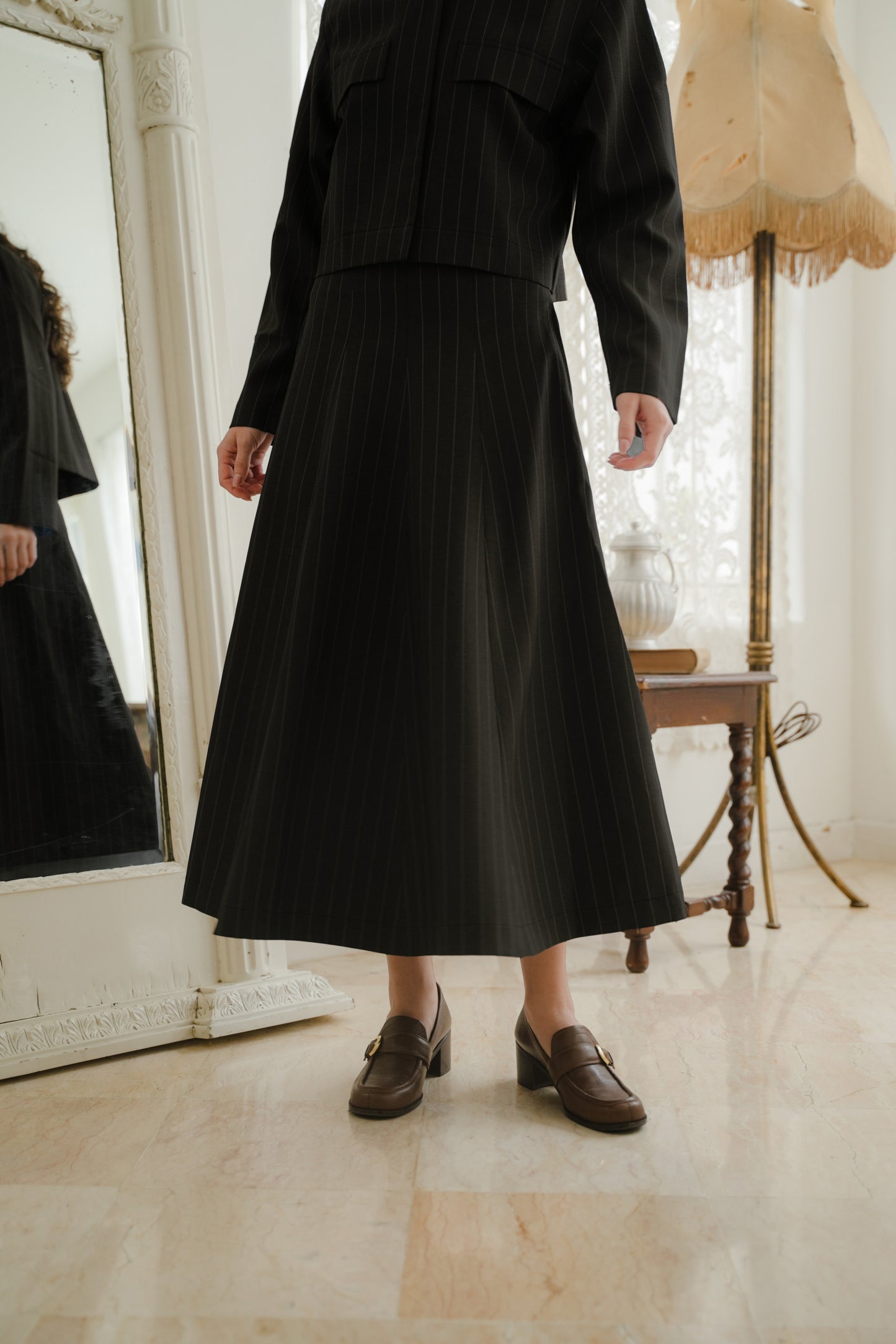 REI SKIRT IN PHANTOM