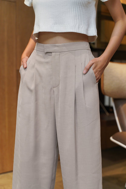 LONG ARDEE PANT IN ALMOND MILK