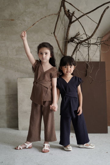 MINI MAE + BORA SET IN SAPHIRE BLUE