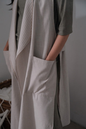 MOSES OUTER IN STRIPE DESSERT SAND