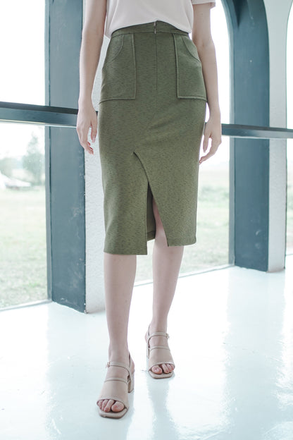 ROBIN SKIRT IN JACK AVOCADO