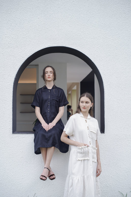 LUNDY DRESS IN BLACK BEAUTY