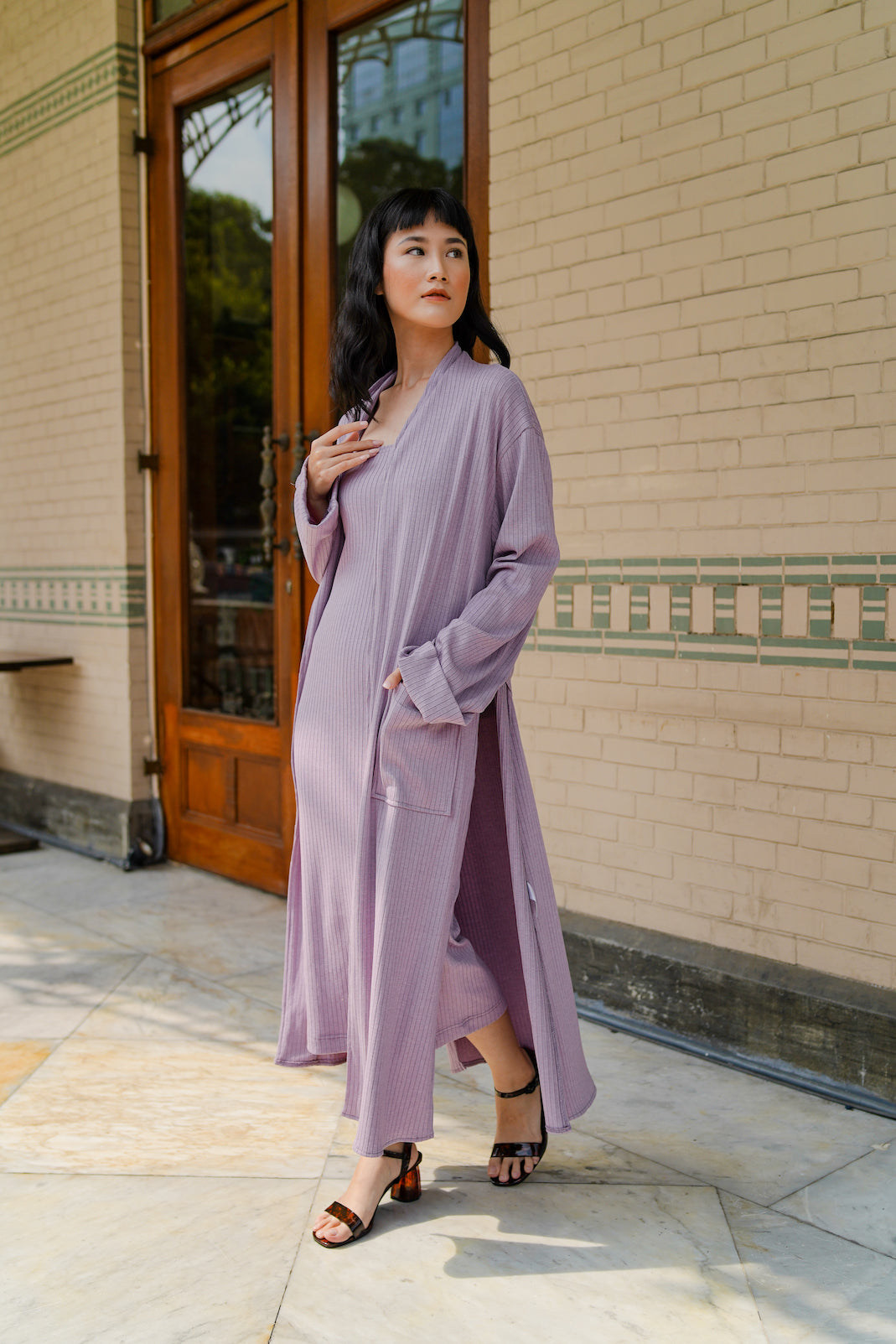 BIANN OUTER IN ORCHID PETAL
