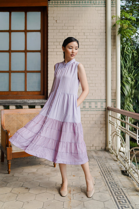 VALERIE DRESS INN LAVENDER MIST SALE 50%