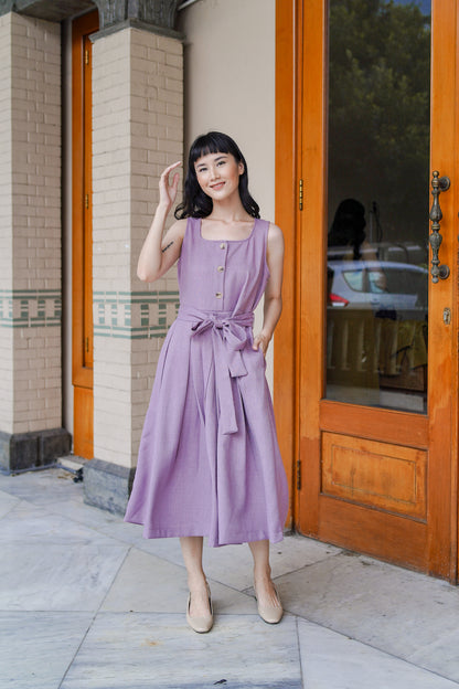 MATILDA DRESS IN EIDERBERRY