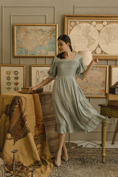 MARRIANE REVERSIBLE DRESS IN DAY DREAM