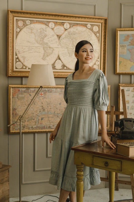 MARRIANE REVERSIBLE DRESS IN DAY DREAM
