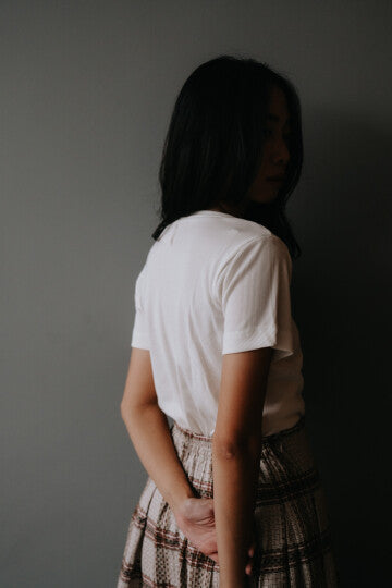 BIGAIL TOP IN OFFWHITE