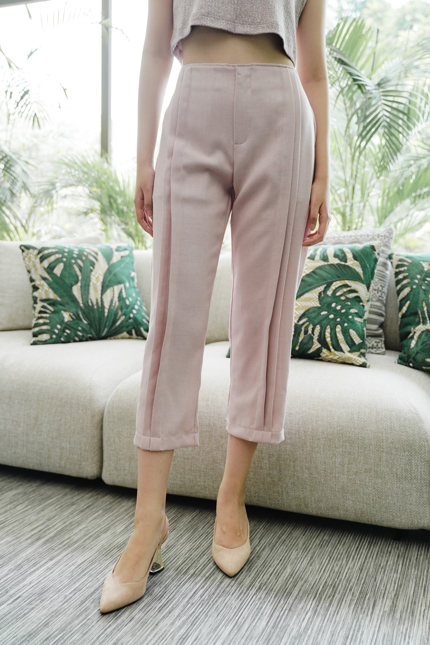 STEPHANIE PANT IN COTTON CANDY