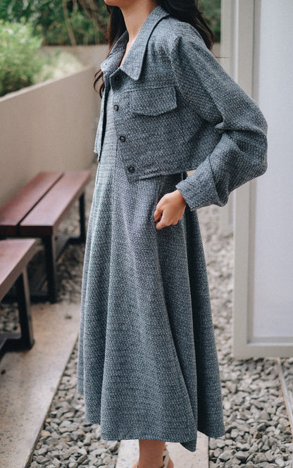 SUMMER DRESS IN MIDNIGHT BLUE