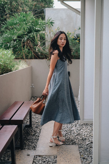SUMMER DRESS IN MIDNIGHT BLUE