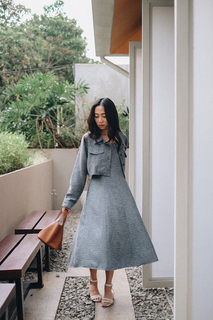 SUMMER DRESS IN MIDNIGHT BLUE