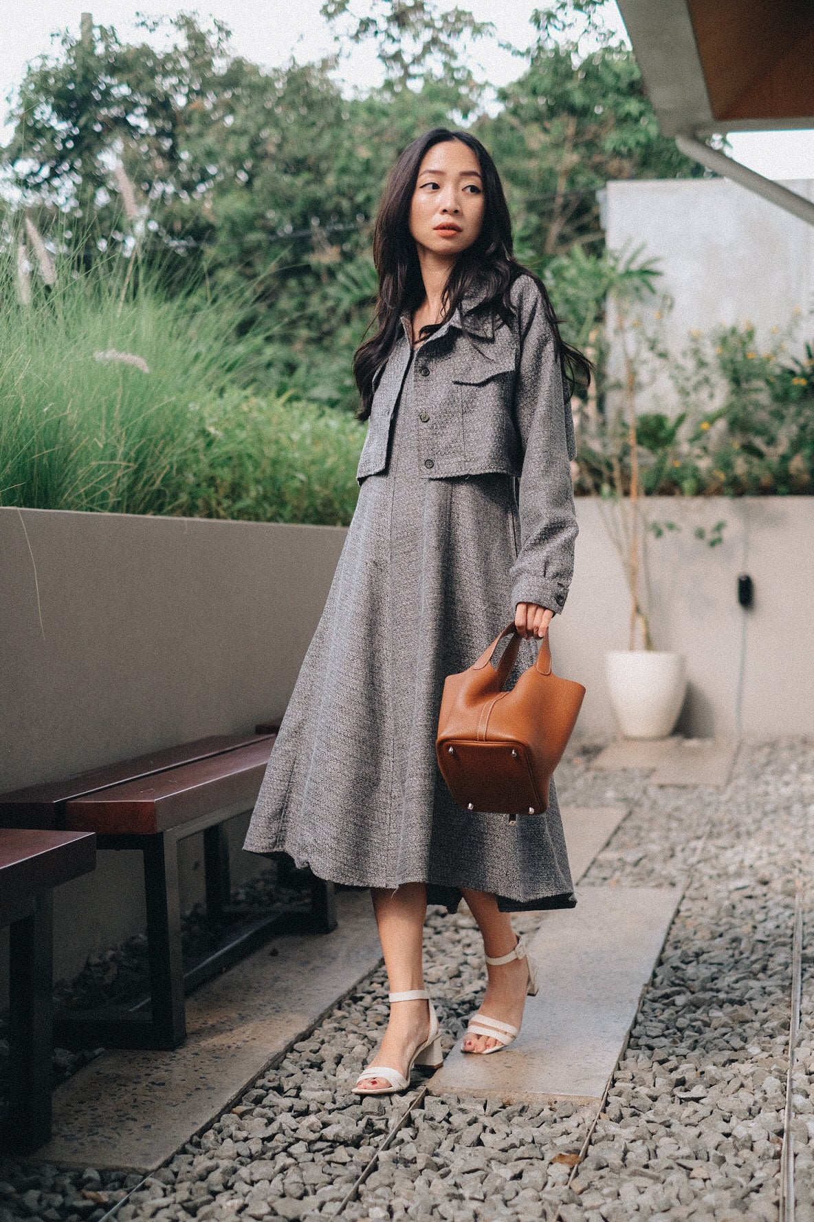 SUMMER DRESS IN DOWN PIPE