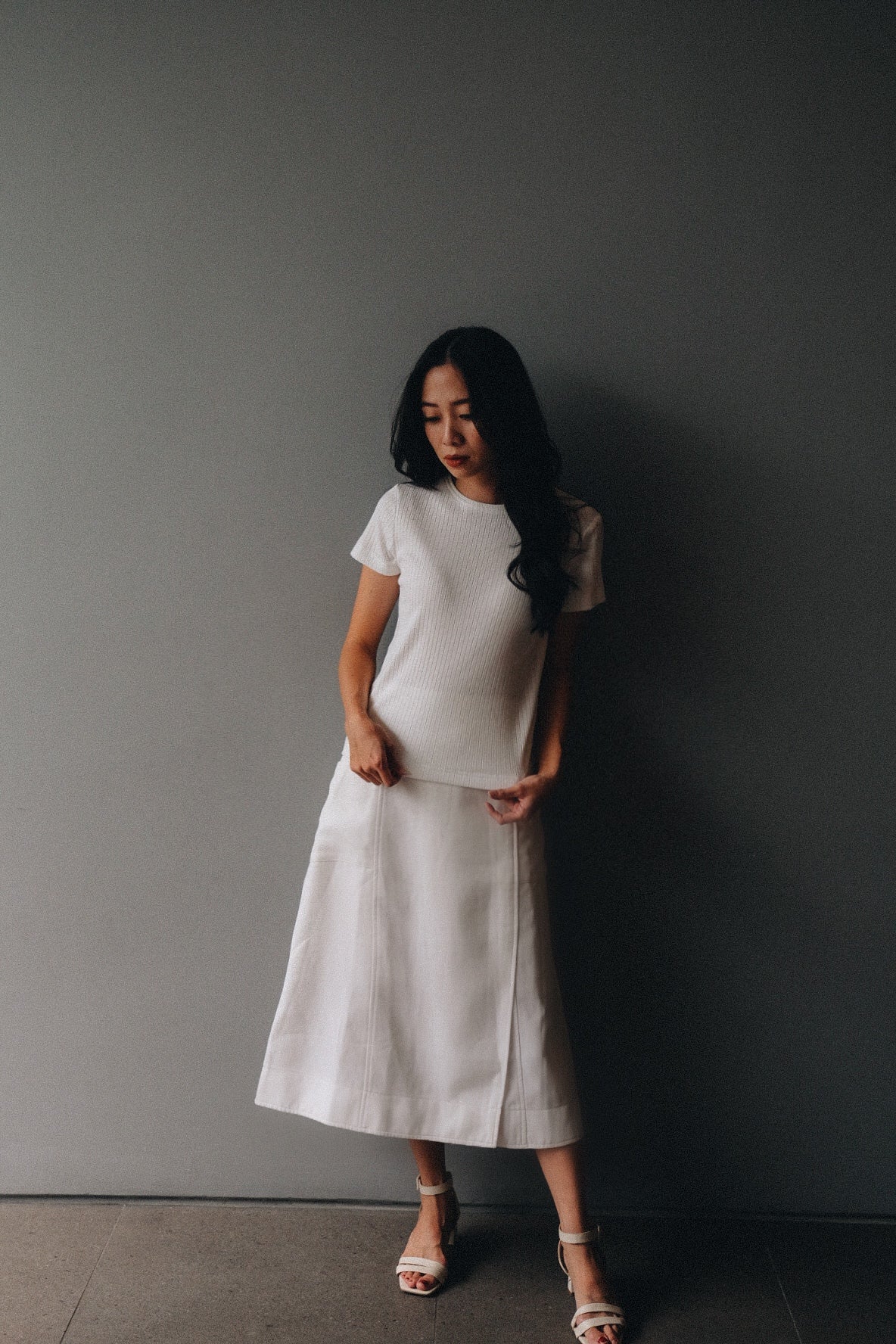 MELL UNCROP  - SLEEVE IN OFFWHITE