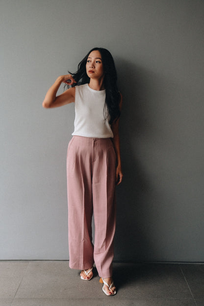 MELL UNCROP  - SLEEVELESS IN OFFWHITE
