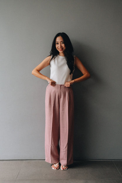 MELL UNCROP  - SLEEVELESS IN OFFWHITE