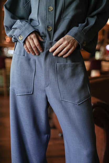 ANSLEY PANTS IN CASHMERE BLUE