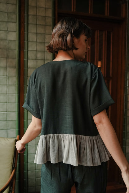 NEW BIANCA TOP IN WREATH