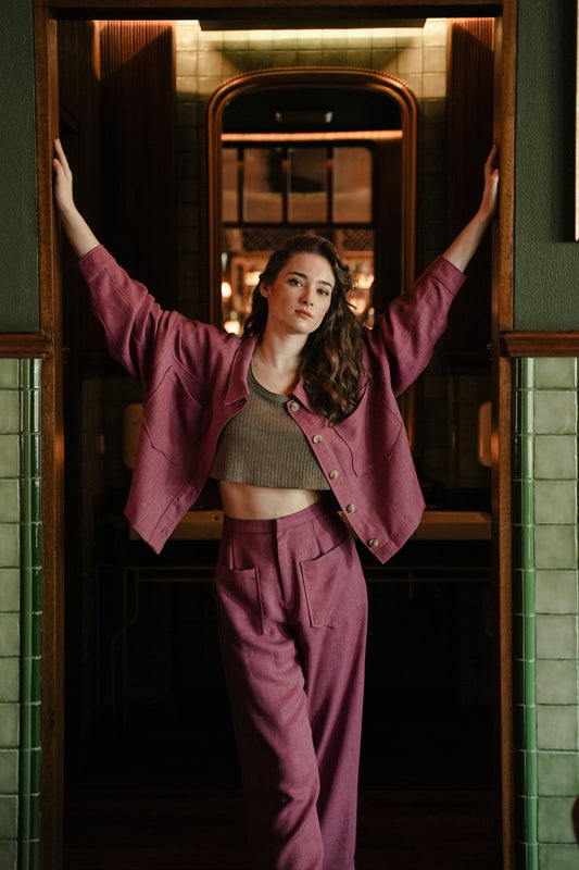 SET - BABOR ANSLEY IN HEIRLOOM PLUM