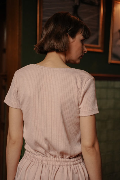 MELL SQ - SLEEVE IN PINK A BOO