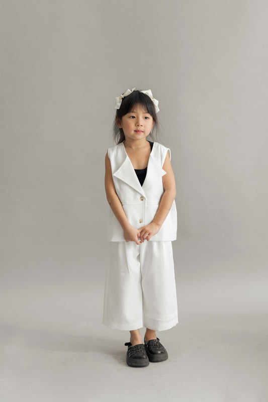 SET - MINI HONORE CARETTE PEARL WHITE