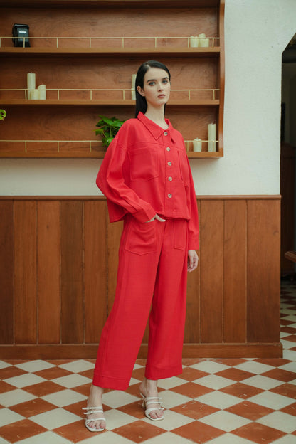 ANSLEY PANTS IN  NEGRONI