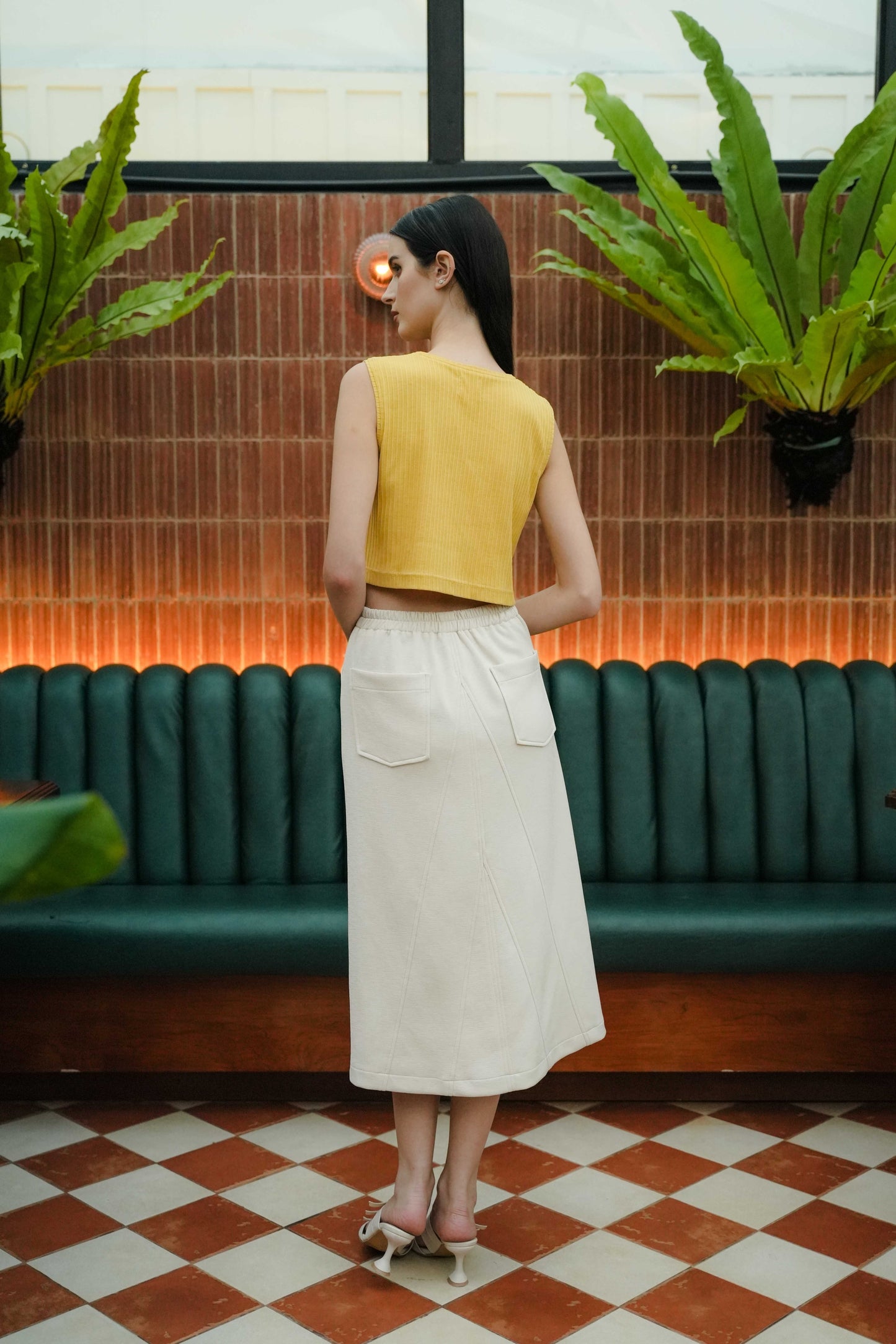OPHELIE SKIRT IN CHEESECAKE