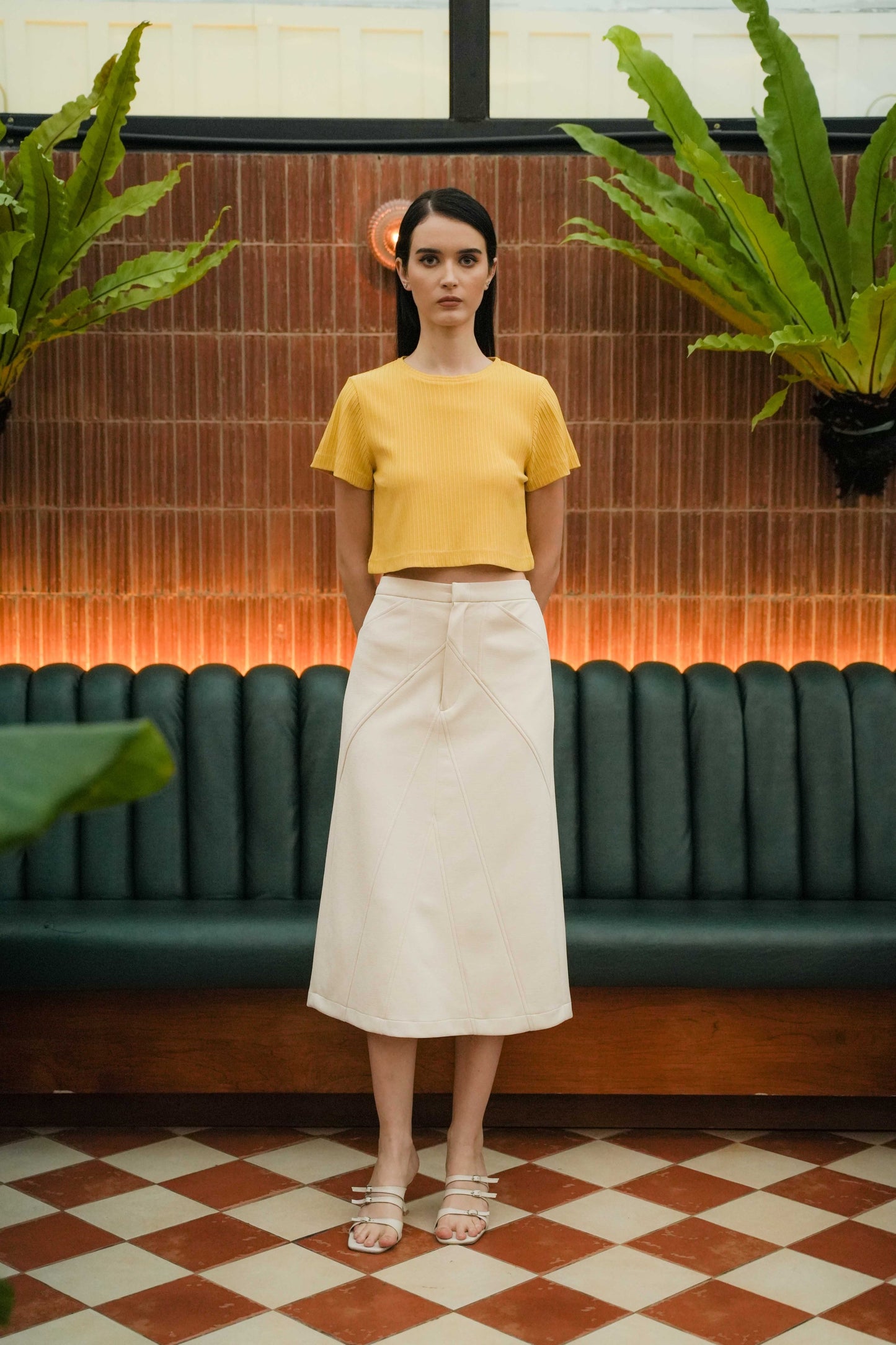 MELL CROP - SLEEVE IN PASSION FRUIT