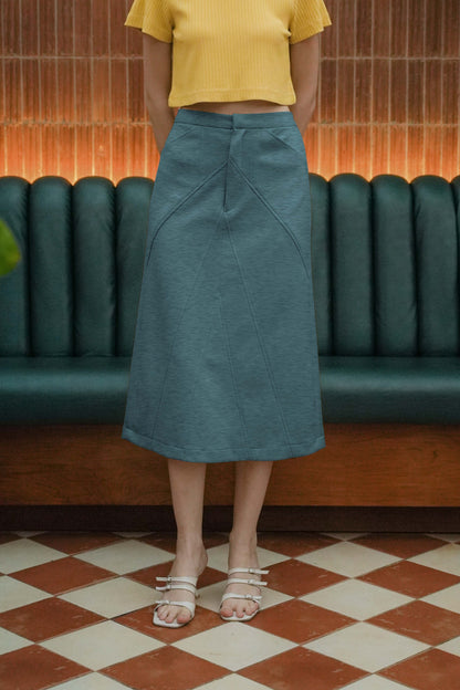 OPHELIE SKIRT IN DELICATE BLUE