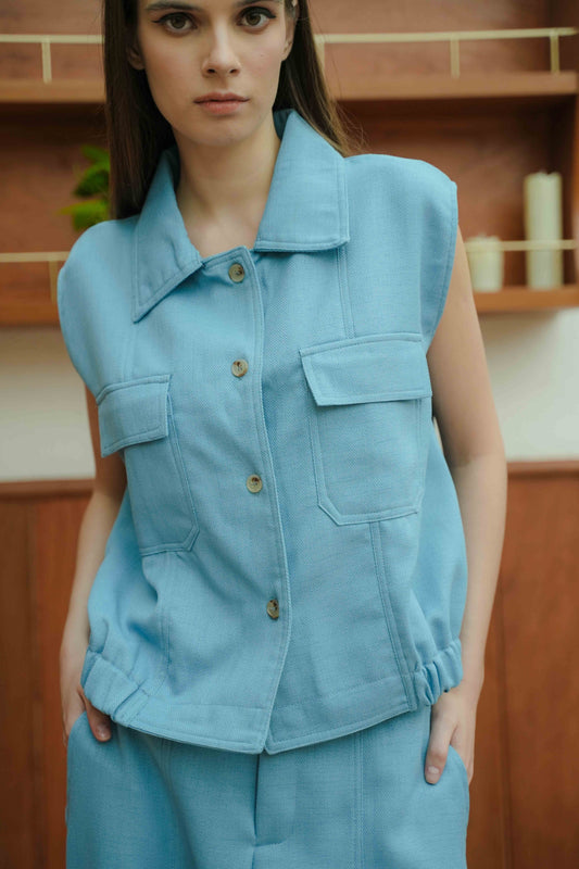 LUCERN TOP IN COMO BLUE 2