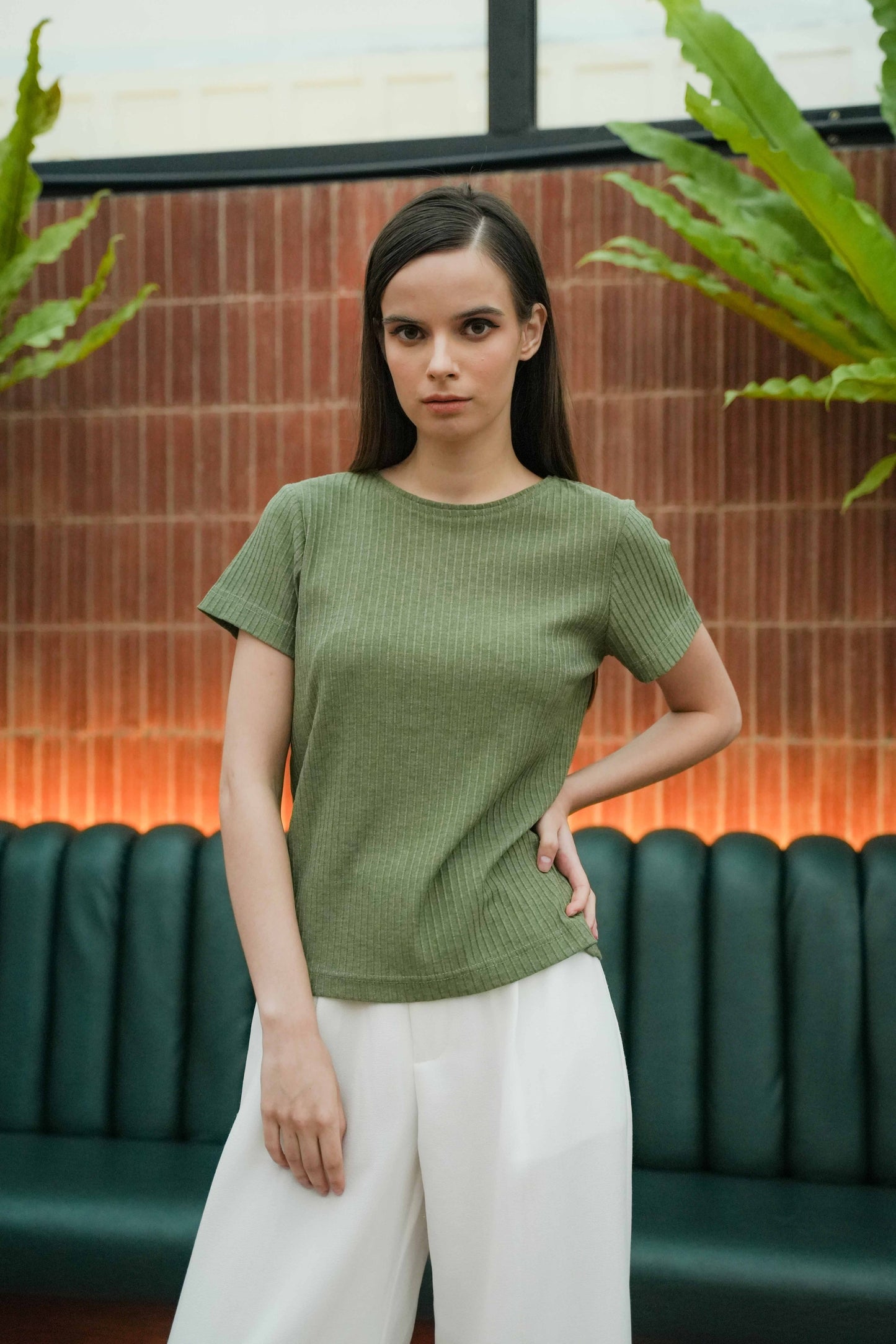 MELL UNCROP  - SLEEVE IN CACTUS